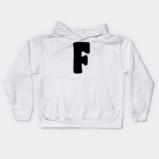 Letter F Kids Hoodie